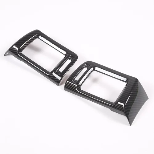 Vista 7 de 2 piezas de marco de ventilación lateral para Honda Pilot 2016-2022/ Ridgeline 2017-2024/ Passport 2019-2024, accesorios de cubierta de salida