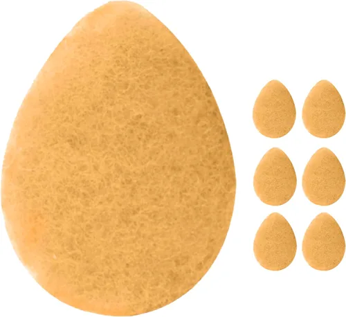 Vista 8 de KOL Cepillo facial, almohadillas de limpieza facial exfoliantes con infusión de aloe, esponja facial exfoliante desechable para limpieza diaria