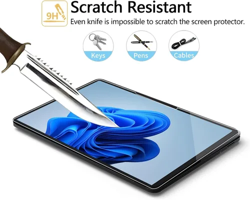 Vista 2 de Megoo ArmorShield - Protector de pantalla para Surface Laptop Studio 2/1, película de vidrio templado 9H de 14.4 pulgadas, transparente HD