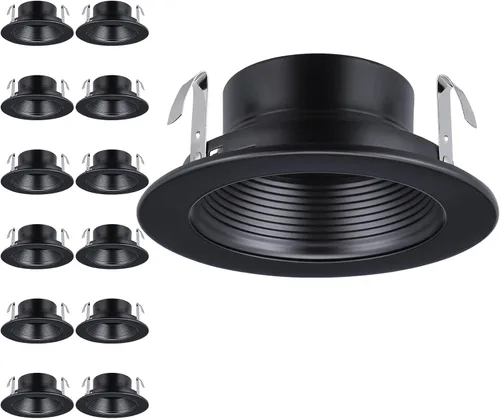 Vista 12 de TORCHSTAR Borde de luz empotrable de 4 pulgadas, bronce aceitado