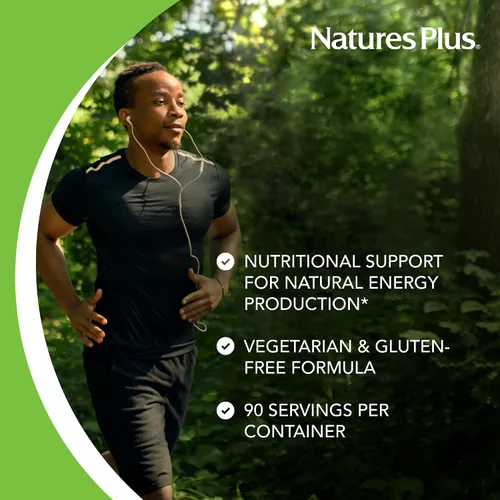 Vista 4 de NaturesPlus Complejo B con salvado de arroz - 90 tabletas - vegetariano, sin gluten - 90 porciones