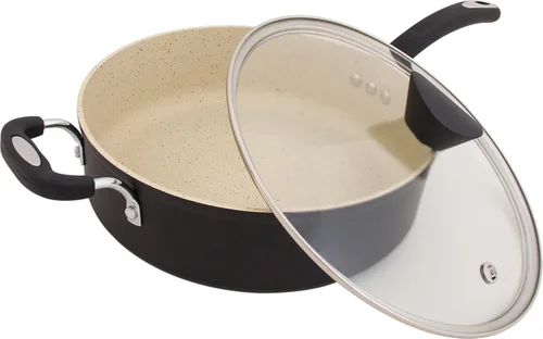 Vista 27 de La cacerola de piedra todo en uno y olla de cocina de Ozeri – 100% APEO, GenX, PFBS, PFOS, PFOA, NMP y revestimiento de fabricación alemana sin NEP