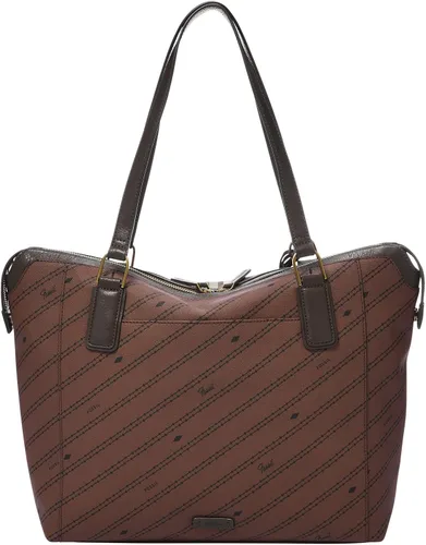 Vista 3 de Fossil Bolso de mano de cuero Jacqueline para mujer
