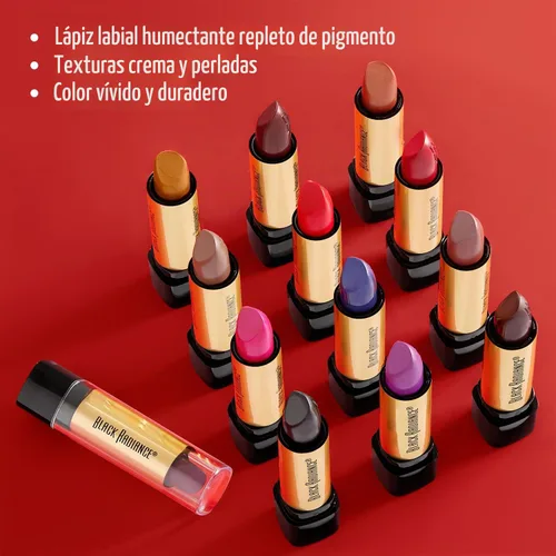 Vista 2 de Black Radiance Perfect Tone Lápiz labial, color Bare With Me, 1 tubo Desnudo conmigo