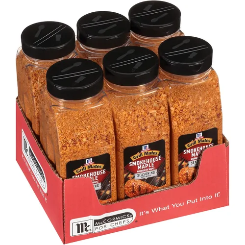 Vista 26 de McCormick Parrilla Mates Smokehouse Maple Sazonando, 28 oz