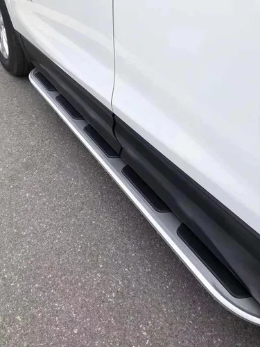 Vista 2 de Estribos de aluminio Estribos laterales Barras Nerf para Volvo XC40 2018-2021