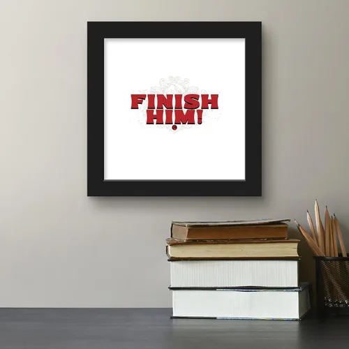Vista 4 de Trends International Gallery Pops Mortal Kombat 1 - Arte de pared con acabado él, versión enmarcada negra, 12 x 12 pulgadas