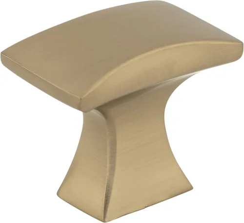 Vista 9 de Jeffrey Alexander 767SN Philip - Pomo rectangular para gabinete de 1-1/4 pulgadas Níquel Satinado