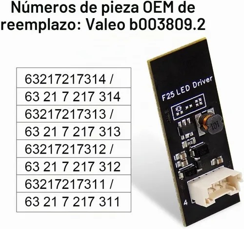 Vista 5 de TRISCO b003809.2 reemplazo, tablero de reparación de luz LED, luz trasera llevó chip