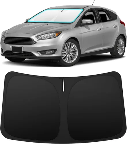 Vista 102 de INSAUTO Accesorios para parasol de parabrisas de ajuste personalizado para Acura RDX 2019-2026, parasol plegable para ventana delantera, reflector