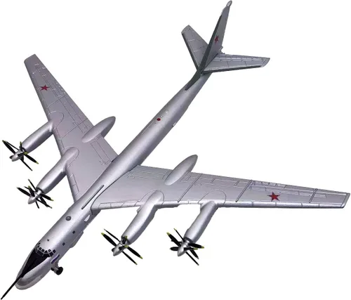 Vista 7 de Tu-95 Bear Strategic 1/200 Diecast Aircraft Model Interchange Mode