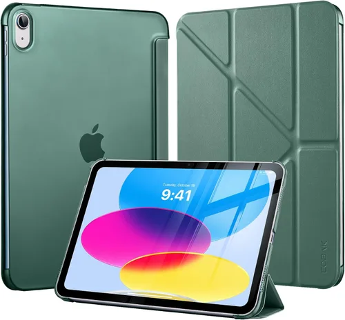 Vista 22 de CoBak Funda para iPad (A16) 11ª generación de 11 pulgadas 2025, iPad de 10.9 pulgadas 2022, funda protectora delgada con carcasa trasera translúcida