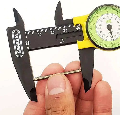 Vista 4 de General Tools Calibre de esfera de plástico 142, rango de 0-6", 01" y 164
