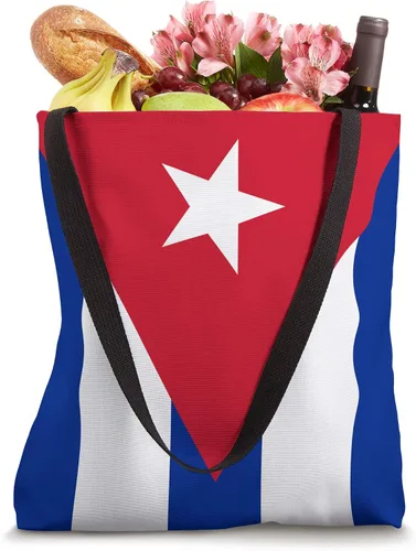 Vista 4 de Bolsa de mano cubana cubana cubana de Miami con bandera cubana