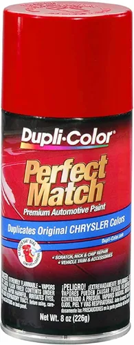 Vista 237 de Dupli-Color EBCC04177 Perfect Match Pintura en Aerosol Automotriz – Chrysler Bright Platinum Metallic, PS4/MS4 – Lata de Aerosol de 8 oz