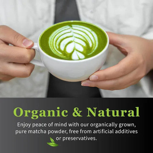 Vista 6 de Domatcha Matcha de cosecha de verano orgánico, 30 GR