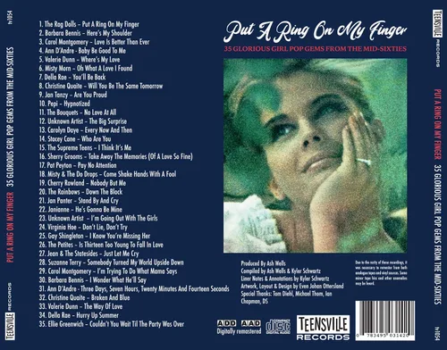 Vista 2 de Put A Ring On My Finger 35 Glorious Girl Pop Gems From The Mid-60s Various