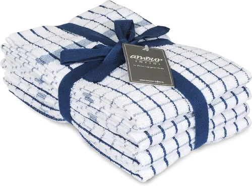 Vista 13 de AMOUR INFINI Juego de 8 paños de cocina ultra suaves, altamente absorbentes, de secado rápido, paños de cocina y limpieza de 12 x 12 pulgadas