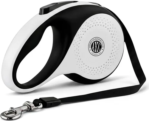 Vista 15 de American Kennel Club Correa retráctil resistente para perro, 16.4 pies, sin enredos, agarre ergonómico, freno de una mano, para perros medianos