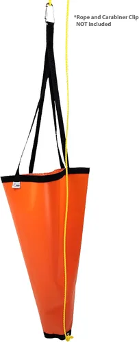 Vista 2 de Rugged Made Calcetín de mar de anclaje de deriva de 24 pulgadas para navegar viento