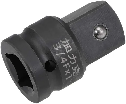 Vista 8 de uxcell Reductor de enchufe de impacto de 1 pulgada (hembra) x 3/4 pulgadas (macho) para uso con destornilladores de impacto de aire, barras