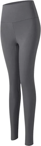 Vista 6 de Pantalones de yoga para mujer, leggings de entrenamiento de cintura alta para mujer, pantalones deportivos para gimnasio, control de abdomen