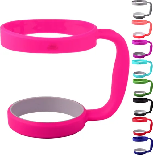 Vista 9 de STRATA CUPS Asa para Vaso de 30 onzas - Disponible para Vaso YETI de 30 onzas, OZARK TRAIL, Rambler - Libre de BPA (Negro)