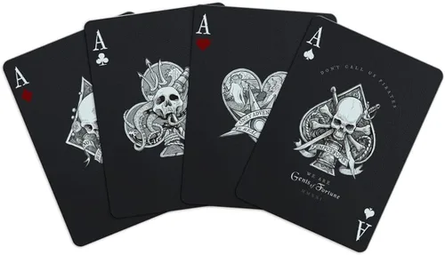 Vista 4 de Gents of Fortune - Juego de cartas de la Edición Bandera Negra impermeable de Gent Supply