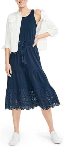 Vista 4 de Nautica Vestido midi con ojales para mujer