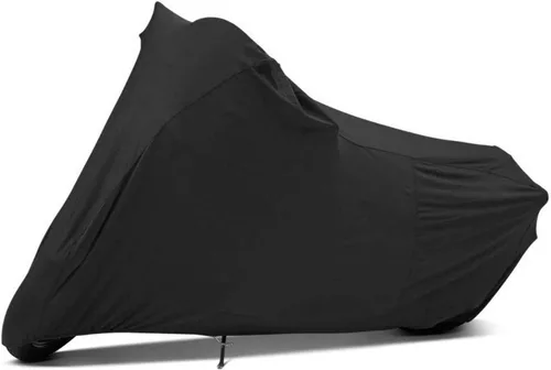 Vista 8 de WinPower Funda elástica para motocicleta de interior, a prueba de polvo, para motocicletas, 104 x 41 x 49 pulgadas