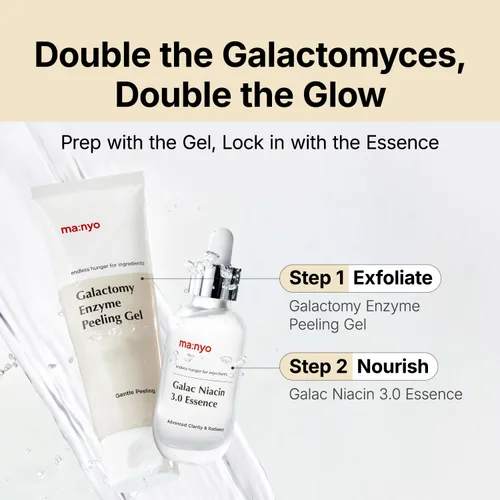 Vista 8 de MANYO Galactomy Enzyme Peeling Gel, Exfoliante Facial y Corporal, Removedor de Piel Muerta, Removedor de Puntos Negros, Gel Exfoliante Coreano