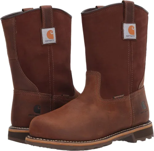 Vista 7 de Carhartt Botas impermeables para hombre CMP1053 con puntera suave y de 10 pulgadas Marrón