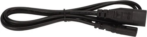 Vista 7 de Cable de extensión de alimentación IEC 320 C8 a C7, resistente al calor, 3.3 pies, 100-240V, IEC 320 C8 a IEC 320 C7, cable reforzado para altavoces