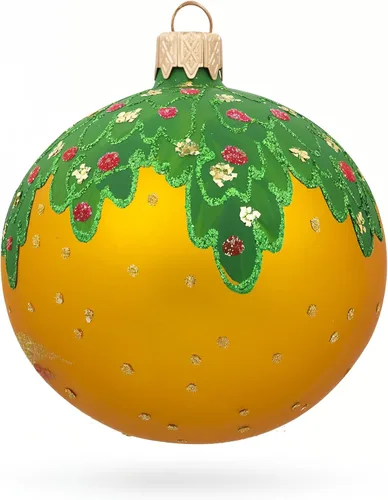 Vista 2 de Caballo con globos flotantes bola de cristal adorno de Navidad 3.25 pulgadas