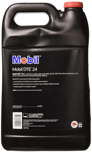 Vista 2 de Mobil DTE 24, Aceite Hidráulico Ligero, 1 galón
