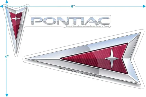Vista 3 de Pontiac Logo General Motors T Shirt & Stickers