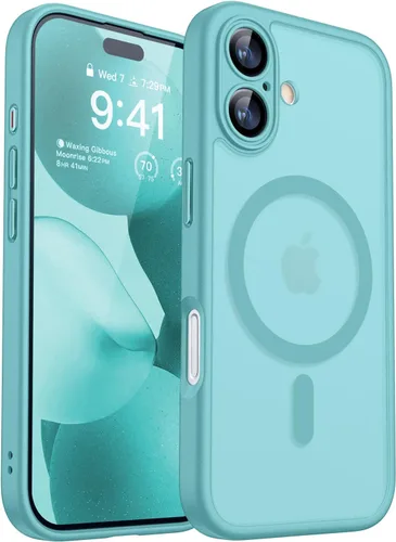 Vista 151 de CANSHN Funda magnética compatible con iPhone Air (6.5 pulgadas), mejorada [protección completa de la cámara] [compatible con Magsafe]
