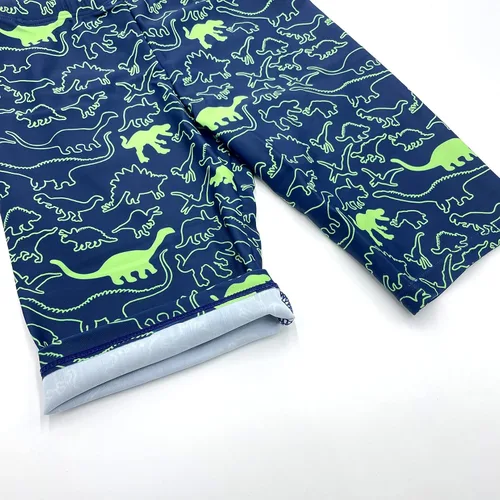 Vista 6 de Xrknofio Pantalones cortos de natación para niños, pantalones cortos de natación ajustados 3-11T