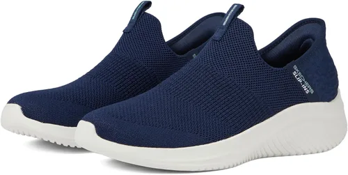 Vista 4 de Skechers Zapatos deportivos para mujer con las manos libres Ultra Flex 3.0 Smooth Step, marino