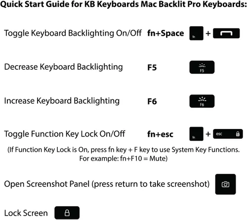Vista 7 de KB Covers Teclado retroiluminado Logic Pro Atajos codificados por
