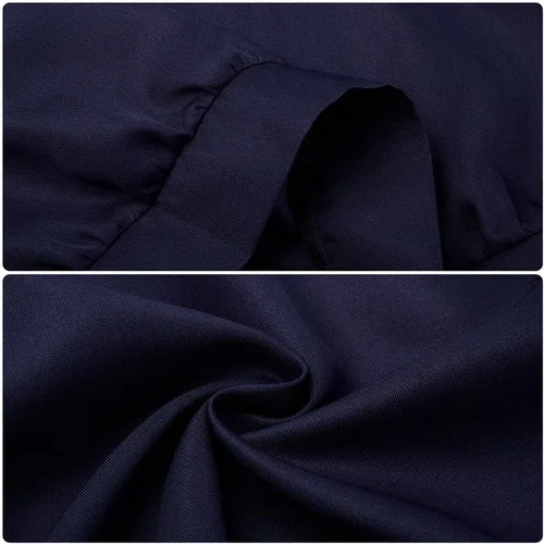 Vista 5 de MIAOCOS Power - Disfraz de cosplay para mujer y hombre, color rojo y azul
