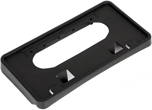 Vista 5 de Soporte para placa de matrícula de parachoques delantero, marco hueco compatible con Ford F150 2009-2014, reemplazo de soporte de montaje de placa