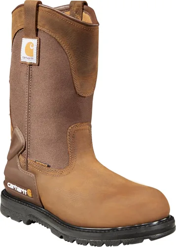 Vista 5 de Carhartt, Wellington - Bota impermeable de 11 pulgadas con puntera de seguridad para hombre