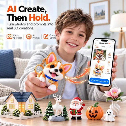 Vista 5 de Entina Tina2C Impresora 3D para principiantes, mini impresora 3D de arranque totalmente montada, comienza en 8 minutos, control de aplicación