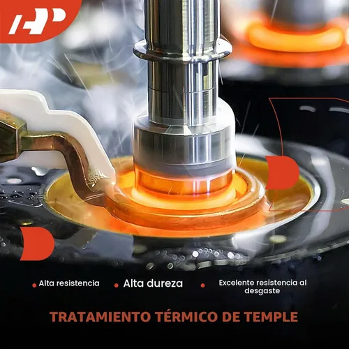 Vista 7 de A-Premium Cojinete de rueda trasera y conjunto de cubo con ABS y 5