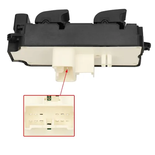 Vista 6 de BRTEC Interruptor de elevalunas eléctrico principal del lado del conductor compatible con Mazda 3 2004-2009, Mazda 3 Sport 2009 Reemplazar #