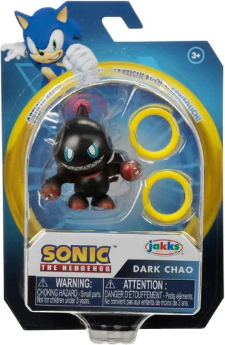 Vista 3 de Sonic The Hedgehog Mini figura de acción Dark Chao de 2.5
