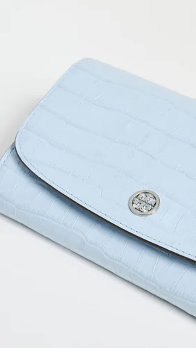 Vista 4 de Tory Burch Cartera Robinson con cadena en relieve para mujer