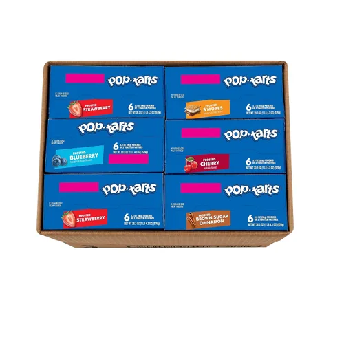Vista 3 de Pop-Tarts Tostadora Pastelería Variada, 72 Pasteles por Caja