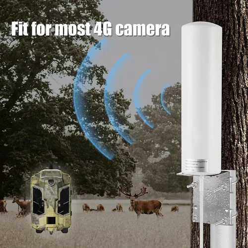 Vista 4 de Antena celular de alta ganancia 10dBi LTE para todas las series Spypoint Flex G36 Link Micro/Stealth CAM/Tactacam Reveal X Gen 2.0/3.0, Reveal X